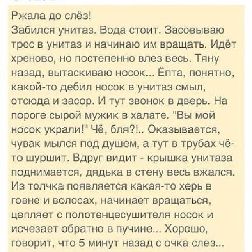 Загадочное нечто из туалета - прикольная история-анекдот